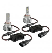 12V-24V Halo Led Serie 7 Compact -H10-HB3 9005-36V -6500K-6000lm,coppia lampade 