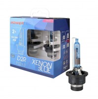 2 LAMPADE ALLO XENON D2R,SERIE SPECIALE Powertec Xenon Blue D2R DUO-6500K