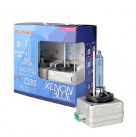 2 LAMPADE ALLO XENON D3S,SERIE SPECIALE Powertec Xenon Blue D3S DUO-6500K