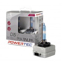 2 LAMPADE XENON A RICAMBIO D1S Powertec Platinum +130% 5000K,D1S DUO