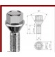 20 Bulloni e dadi per ruote bullone CONICO 14X1,5 chiave 17,lunghezza 35 mm .