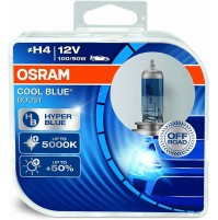 2X LAMPADE OSRAM H4 COOL BLUE BOOST 5000K-12V-100/90W-CONF. 2 PEZZI PACK RIGIDO