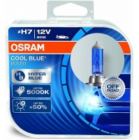 2X LAMPADE OSRAM H7 COOL BLUE BOOST 5000K, 12V-80W -CONF. 2 PEZZI PACK RIGIDO