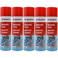 5 pezzi WURTH DETERGENTE CLEAN,DETERGENTE INDUSTRIALE,UNIVERSALE MULTIUSO 500 ML