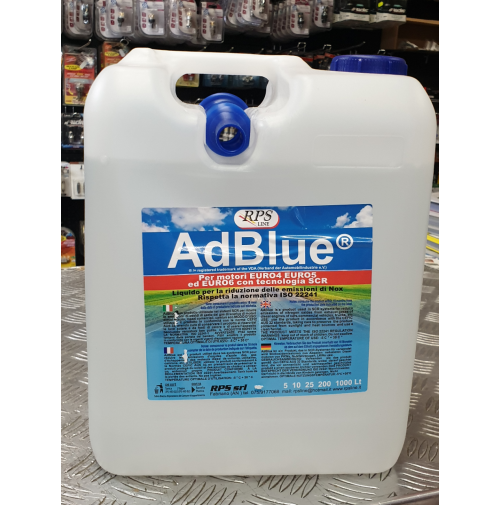 ADBLUE AD BLUE RPS Chimica Veicoli Euro 6 Tecnologia SCR FAP Fusto 10 Litri