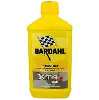 BARDAHL OLIO MOTORE MOTO XT4-S C60 10W-40, LATTINA DA 1 LT. PERFORMANCE LEVEL 