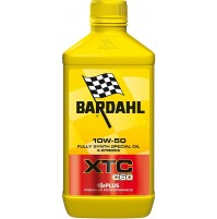 BARDAHL OLIO MOTORE MOTO XTC C60 10W-50, LATTA DA 1 LT. PERFORMANCE LEVEL 100%