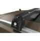 BARRE PORTATUTTO ALLUMINIO AUDI A3 SPORTBACK (2004>) RAILING INTEGRATO - NERO