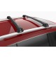 BARRE PORTATUTTO ALLUMINIO PER DACIA DUSTER (2014-2017) RAILING STANDARD - NERO