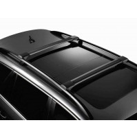 BARRE PORTATUTTO ALLUMINIO YAKIMA VW TIGUAN MK2 2016> RAILING STANDARD BLACK.