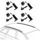 BARRE PORTATUTTO Audi Q5 Sportback 10/20> NORDRIVE SNAP ALU PROFILO INTEGRATO.