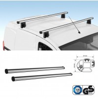 BARRE PORTATUTTO CITROEN BERLINGO L1 ,2008-2018 NORDRIVE KARGO ALLUMINIO 2 BARRE