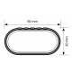 BARRE PORTATUTTO Chevrolet Tacuma 5P railing, anno (00-09) NORDRIVE IN ALLUMINIO