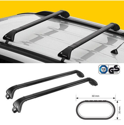 BARRE PORTATUTTO Fiat Panda - railing, anno 09/03>01/12 NORDRIVE SNAP FIT