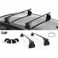 BARRE PORTATUTTO Land Rover Evoque 5p, anno 04/11>12/18 NO RAILING ACCIAIO