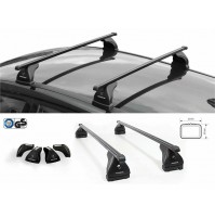 BARRE PORTATUTTO Land Rover Evoque 5p, anno 04/11>12/18 NO RAILING ACCIAIO
