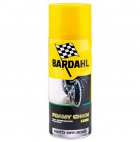 Bardahl FOAMY CHAIN LUBE lubrificante spray catene moto OFF-ROAD anche (o-ring).