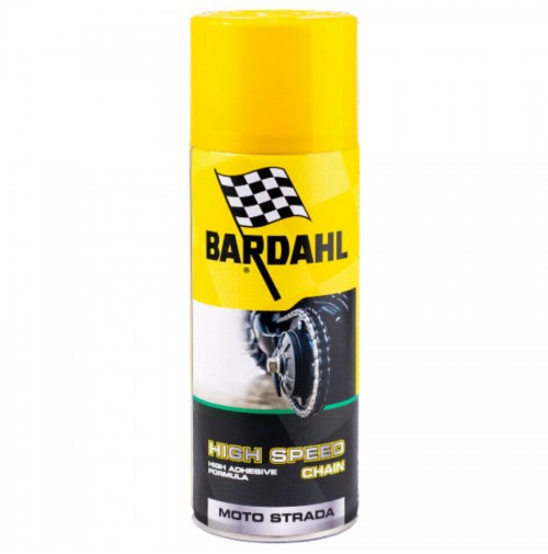 Bardahl FOAMY CHAIN LUBE lubrificante spray catene moto stradali anche (o-ring).