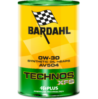 Bardahl Technos XFS AV504 0W-30 Olio Sintetico 1L Premium Technology mid SAPS