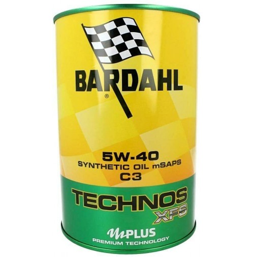 Bardahl Technos XFS C3 5W-40 Olio Sintetico 1L Premium Technology mid SAPS
