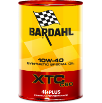 Bardahl XTC C60 10W40, Olio Sintetico 1L Raccomandato dai maggiori costruttori.