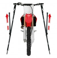 COPPIA CINGHIE TENSORI MOTO,Kraken Pull-Down,TENSIONAMENTO IN ALTO,TRAPORTO MOTO