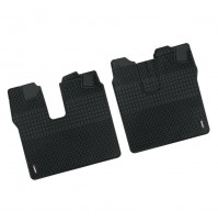 Coppia tappeti su misura in Eco Gomma per camion MAN TGM 2008-2012, CABINA L-XL