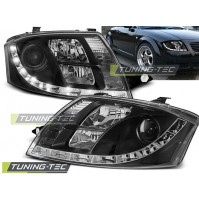 FARI ANTERIORI LUCI DIURNE A LED PER AUDI TT (8N) COUPE'+CABRIO 1998-2006