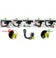 Gancio traino UMBRA RIMORCHI CITROEN C5 AIRCROSS HYBRID,KIT EL.CAMBUS 13 POLI  