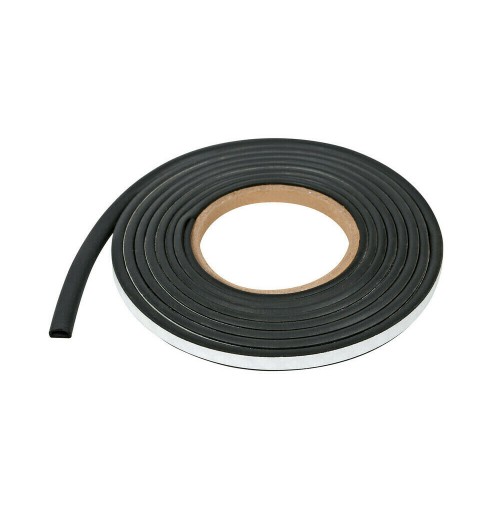 Guarnizione adesiva aD,in gomma siliconica,morbida  curva,multiuso,L310-18x13mm