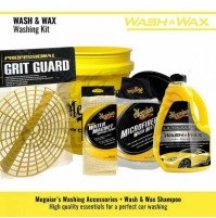  Kit Meguiar’s Car Wash and Wax, KIT LAVAGGIO 