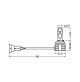 Kit conversione a LED H11Originale OSRAM, 14W-6000K veicoli 12V e 24V kit 2 pz.