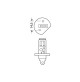 LAMPADA CONVERSIONE A LED 9-32V Halo Led Serie 3 Blade H1- 16W - P14,5s  2 PEZZI