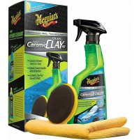 MEGUIAR'S G200200 Hybrid Ceramic Quik Clay Kit con ceramica ibrida sintetica