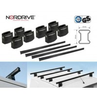 NORDRIVE KARGO 4 Barre Portatutto Portapacchi per MERCEDES-BENZ SPRINTER (W906)