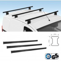 NORDRIVE KARGO Barre Portatutto 3-Barre per FIAT DUCATO 3 (250)