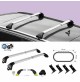 NORDRIVE SNAP ALU Portatutto Portapacchi FORD PUMA DAL 11/2019> PROFILO INTEGR.
