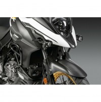 O-Lux coppia fari ausiliari a led, per moto ed auto 12V - Nero omologati