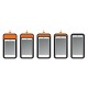 Opti Case custodia rigida universale per smartphone.