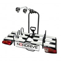 PORTABICI DA GANCIO TRAINO NORDRIVE Asura 3 BIKE-FATBIKE-E-BIKE BASCULANTE NEW