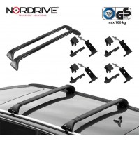 PORTAPACCHI BARRE PORTATUTTO NORDRIVE SNAP STEEL FORD FOCUS ACTIVE 5 P 06/2018>