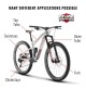 Pellicola Adesiva Scudo MTB & E-BIKE per proteggere Telaio Bici,Spessore 0,8 mm