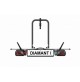 Portabici da gancio traino PRO USER, Diamant I,1 BIKE max 30 Kg,fisso 