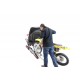 Portamoto da gancio traino,TowCar Balance,Trial,Minicross,Scooter 75Kg,omologato