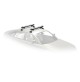 Portasci per barre da tetto YAKIMA Snow Mount, 6 p. di sci o 4 snow.