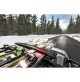 Portasci per barre da tetto YAKIMA mod.FatCat 6 Evo black, 6 p. di sci o 4 snow.