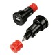 Uni-Tech Caricabatteria universale 2 porta Usb Fast Charge 2400 mA 12/32V.
