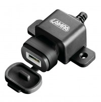 Usb Fix Plug caricatore Usb con fissaggio a vite e spinotto universale Fast C