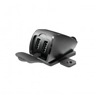 Usb-Fix Trek 2 doppio caricatore usb resistente all’acqua fissaggio con viti 