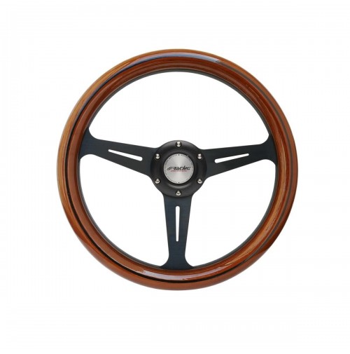 VOLANTE SPORTIVO SIMONI RACING FUTA LEGNO DIAMETRO 350mm CALICE 45mm